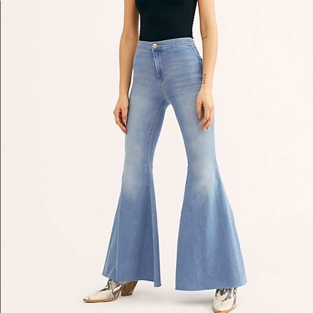 Free People Float On Flare Jeans, 26